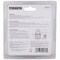 Prosource Padlock Set, Standard Shackle, 1/4 in Dia Shackle, 1-1/4 in H Shackle, Steel Shackle, Steel Body HD00012-D-3L - alternate 3