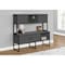 Monarch Specialties Office Credenza, 23.5 in D X 30 in W X Particle Board, Hollow-Core, Laminate, Mdf, Metal, Plastic, Grey I 7732 - alternate 1