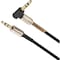 Sanoxy 3.5mm Male to M Aux Cable Cord L-Shaped Right Angle Car Audio Headphone Jack (Black) SNX-CABLE139 - alternate 1