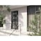 Vdomdoors Front Exterior Prehung Steel Door Ronex0131 Black Enamel 96 Sidelight Exterior Window Sidelite RONEX0131EXD-BLK-W36+14xH96-LH-I - alternate 5