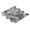 Apollo Tile Lucenza 12x12 in. Green Beige Matte Recycled Glass Hexagon Mosaic Tile (5.28 sq ft/case) 6PK APLGIO88SWRHEXA - alternate 1