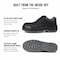 Handpoint Mens 4 in Composite Toe Work Boots-Slip Resistant, Anti-Puncture, Electrical Hazard Protection, 7 61N01BK-7 - alternate 6