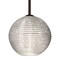 Besa Lighting Kristall 8 Cord Pendant, Glitter, Bronze Finish, 1x9W LED 1TT-4616GL-LED-BR - alternate 1