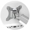Kensington SMARTFIT  ONE-TOUCH HEIGHT ADJUSTABLE SINGLE MONITOR ARM K55470WW - alternate 3