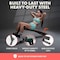 Squatz Sit Up Bench For Abs Five Adjustment Levels Decline Bench And Reverse Crunch Handle Ab Bench At Home SQABRD1 - alternate 2
