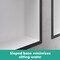 Hansgrohe XtraStoris Individual Wall Niche Matte White with Design Frame 12"x 6"x 4" in Matte White 56096700 - alternate 5