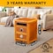 Dr Infrared Heater Portable Infrared Space Heater with Nightstand Design, Furniture-Grade Cabinet, 1500W DR-999 - alternate 4