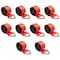 Mytee Products Winch Strap 4 inx30 ft Red Tie Down w/Delta Ring WLL# 5400 lbs for Truck, 10PK WS430D-Rx10 - alternate 1