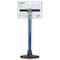 Prosource Bicycle Hand Air Pump, 8-7/8 W x 21-1/2 H in, 120 psi Max Pressure, A18 Valve Valve, Blue JL-HP013L - alternate 2
