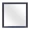 Homeroots 38" Blue Square Wood Framed Accent Mirror 482394 - alternate 4