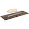Marshalltown 13 X 5 Curry-Style Drywall Trowel, Plastering Trowel, Short Mounting Style 102CSTS - alternate 3