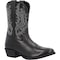 Durango Youth Western Boot, 9 M, 8 in H, Polished Black Onyx DBT0249C - alternate 1