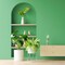 Unpaint Removable paint Interior Matte Green Fern Cactus Quart 7D-FHIN-2YON - alternate 3