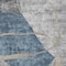 Homeroots 5' X 8' Blue Gray And Charcoal Abstract Washable Indoor Outdoor Area Rug 587573 - alternate 3