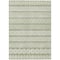 Homeroots 8' X 10' Artichoke Green And Ivory Quatrefoil Washable Indoor Outdoor Area Rug 583195 - alternate 6