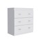 Homeroots 32" White Six Drawer Dresser 478396 - alternate 3