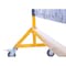 Vestil Steel Portable Welding Screen 70in L x 70in H Yellow PWS-7070 - alternate 2