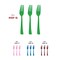 Smarty Had A Party Green Disposable Plastic Party Forks, 600PK 410F-G-CASE - alternate 2