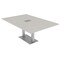 Skutchi Designs Rectangle Conference Table With Power Unit, 48 in W, 84 in L, Ivory HAR-REC-48X84-DOU-K458-ESIL - alternate 1