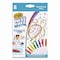 Crayola Color Wonder Paintbrush Pens, Assorted Colors, 8PK 75-2858 - alternate 1