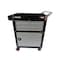 Shuter Utility Cart  Heavy Duty includes 3-Modular Drawers and Locking Cabinet 42.4" H 1011062 - alternate 1