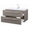 Cutler Silhouette Collection 36 in Wall Mount Bathroom Vanity - 2 Drawers With Top, Aria FV-ARIA36 - alternate 3