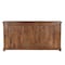 Homeroots 72in Dark Brown Solid Wood Live Edge Sideboard with Six Doors 521370 - alternate 5