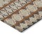 Homeroots 10' X 14' Chocolate And Taupe Quatrefoil Washable Indoor Outdoor Area Rug 583221 - alternate 5