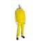 Xpose Safety Heavy Duty Yellow Rain Suit 3pc, 48in, PVC .35mm, Waterproof, Detachable Hood, 5XL YRS-5XL-X - alternate 1