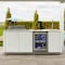 Koolmore 90 in. Outdoor Kitchen Suite with White Stone Counter, Sides and  Doors, 4-Burner Low-Profile Grill KM-OKI-5595 - alternate 5