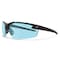 Edge Eyewear Zorge G2 Wraparound Safety Glasses Light Blue Lens Black Frame 1 pc DZ113-G2 - alternate 1