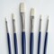 Silver Brush Bristlon Flat Brush Set, 6-Piece Set BR-1951 - alternate 4