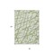 Homeroots 8' X 10' Green And Ivory Abstract Washable Indoor Outdoor Area Rug 614344 - alternate 4
