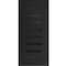 Vdomdoors Aluminum Door Iron 0188 Black Entry Steel Metal Classic Painted 36 x 80 (36 x 80)-Left Inswing IRON0188EXD-BLK-W36xH80-LH-I - alternate 3
