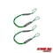 Extreme Max Extreme Max 3006.3062 BoatTector Bungee Dock Line Value 2-Pack - 7', Green 3006.3062 - alternate 2