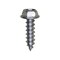 Auveco 8 x 5/8in Slotted Hex Washer Head Tapping Screw Zinc, 100PK 3375 - alternate 1