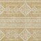 Homeroots 5' X 8' Gold And Ivory Southwestern Washable Indoor Outdoor Area Rug 593679 - alternate 3