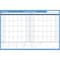 At-A-Glance 30/60-Day Erasable Horizontal Wall Planner - Monthly - 36in x 24in Sheet Size - Blue, Gray - PM-233-28 - alternate 2