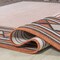 Jonathan Y Sebastian High-Low Modern Diamond Border Orange/Ivory 3 ft. x 5 ft. Indoor/Outdoor Area Rug HWC102C-3 - alternate 2