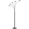 Homeroots 82" Bronze Five Light Led Arc Floor Lamp 526324 - alternate 1