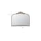 Homeroots 31" Gold Arch Iron Framed Accent Mirror 485050 - alternate 3