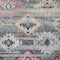 Homeroots 9' X 12' Gray Charcoal And Silver Southwestern Washable Indoor Outdoor Area Rug 588682 - alternate 4