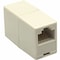 Intellinet Network Solutions Manhattan Modular In-line Coupler - 1 x RJ-45 Network Female - 1 x RJ-45 Network Female - Ivory - 10 504225 - alternate 1