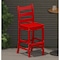 Newtechwood Bar Chair Ruby Red BRC01-30-P013 - alternate 4