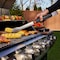 Mr Bar-B-Q Products Mr. BAR-B-Q Locking Tongs, Stainless Steel Blade, Stainless Steel, Plastic Handle, Ergonomic Handle 20162Y - alternate 1