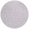 Homeroots 8' Lavender And Purple Round Geometric Washable Indoor Outdoor Area Rug 602421 - alternate 5
