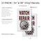 Signmission Watch Repair, Vinyl Decals Only 24 Inch x 36 Inch, Vinyl Decal, 2PK DSB-2436-2PACK-Watch Repair - alternate 2