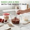 Nutrichef 1, 2 and 4 Cups Glass Measuring Cup Set with Lids (8, 17 and 34 oz) NCGL3MESLID - alternate 4