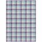 Homeroots 8' X 10' Purple Aqua And Beige Plaid Washable Indoor Outdoor Area Rug 601425 - alternate 3