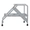 Vestil 2 Steps, 20 Overall Height, Aluminum, Silver SSA-2 - alternate 3